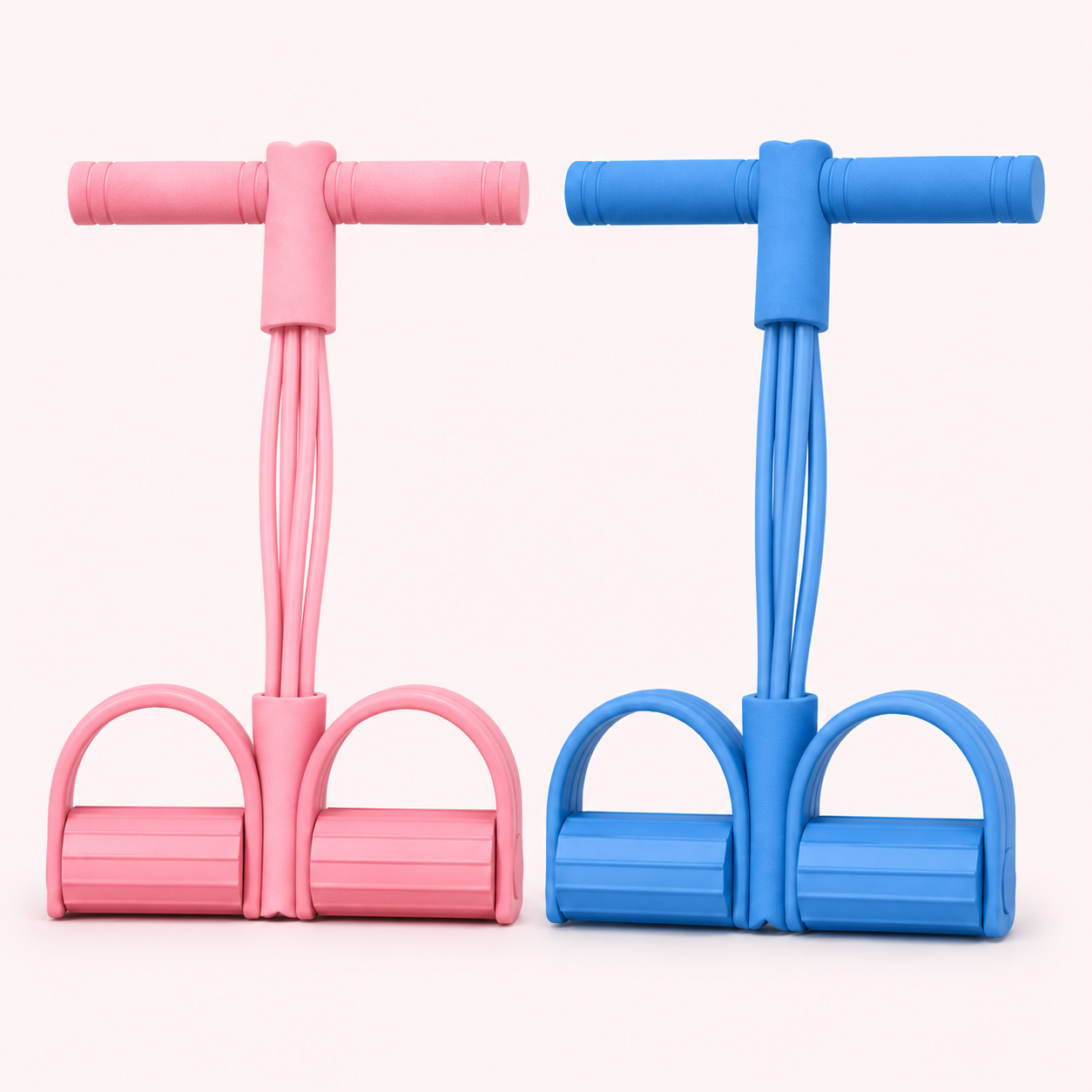 Veylora Fit FlexTone resistance trainer in pink and blue
