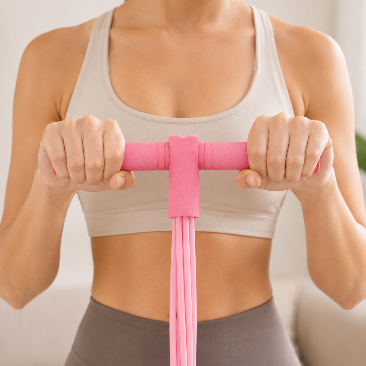Grip both sides of the FlexTone handle