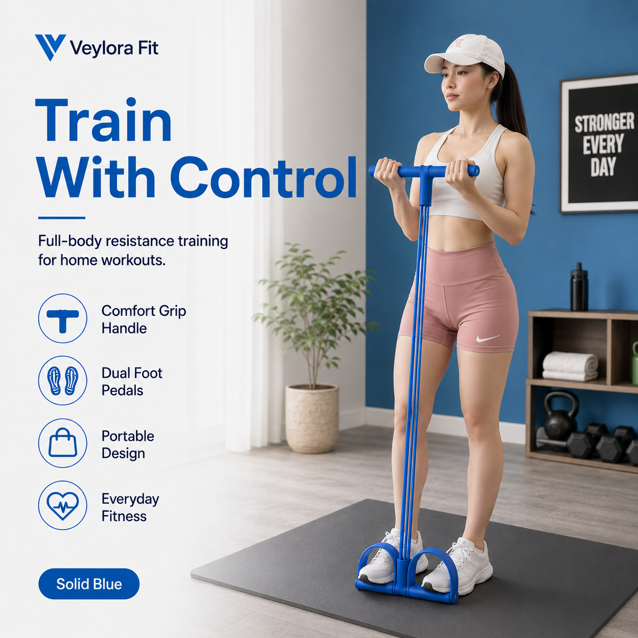 Veylora Fit resistance trainer demonstration